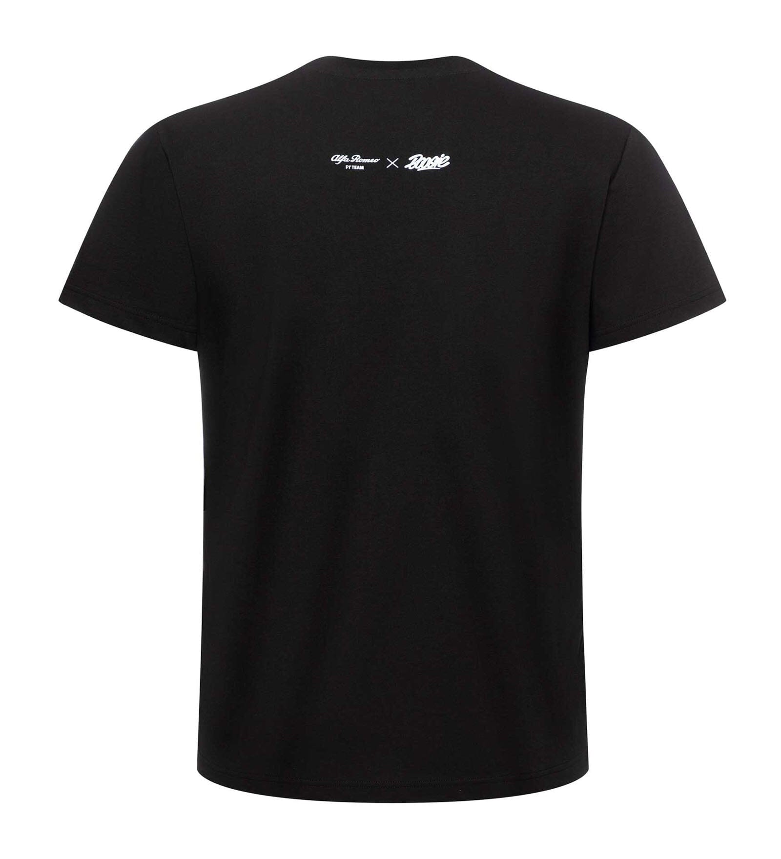 Alfa Romeo Racing F1 Limited Edition Black T-Shirt - Designed by Swiss Graffiti Artist Boogie T-shirts Alfa Romeo