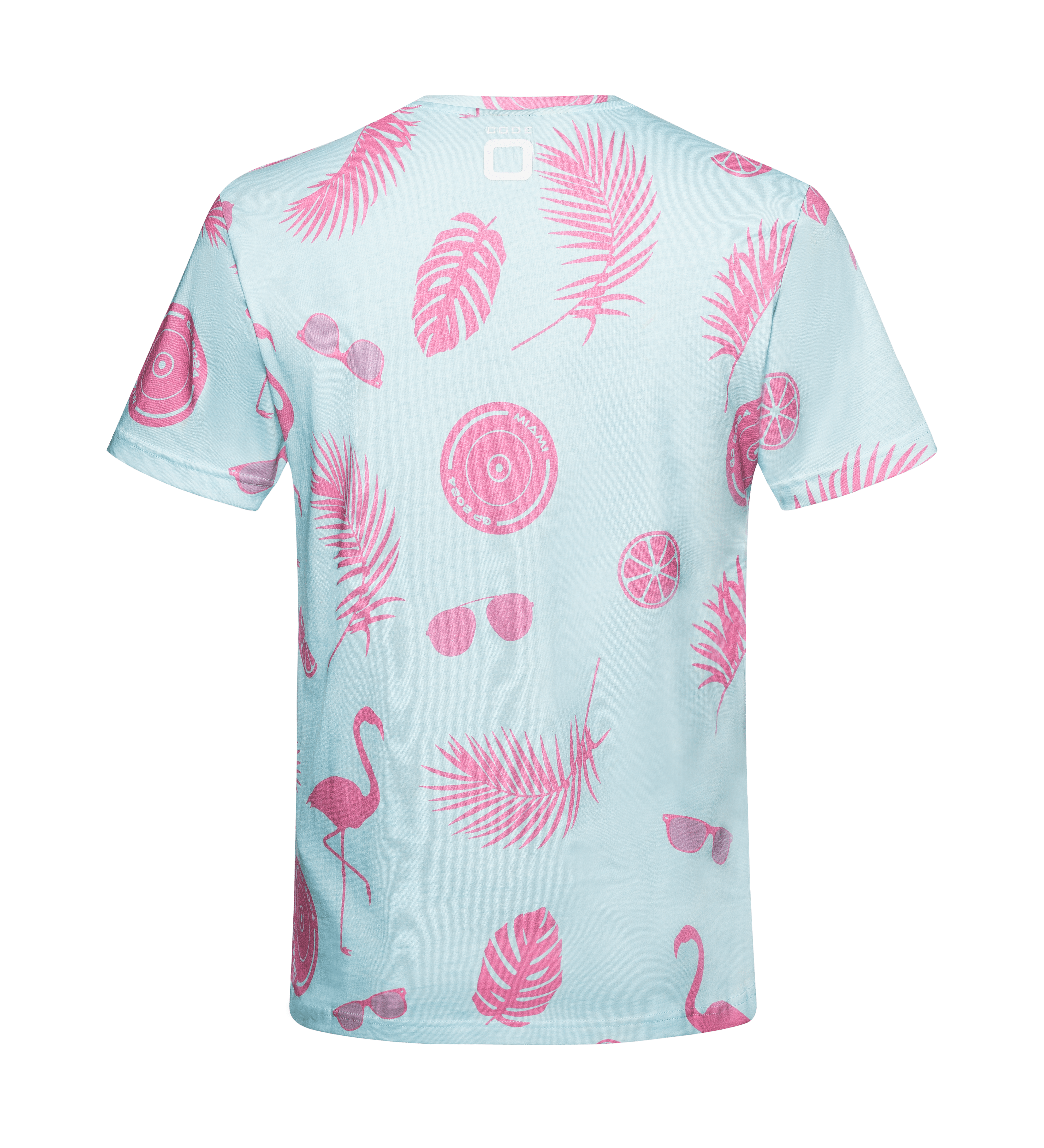 Stake F1 Kick Sauber Men's Special Edition Miami GP AOP T-Shirt - Blue T-shirts Stake F1 Kick Sauber