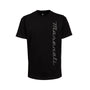 Maserati Rubber Print T-Shirt - Black/Blue T-shirts Maserati S Black