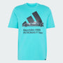 Mercedes - AMG Petronas Formula One Men's Team Graphic T-Shirt - Light Grey/Semi Mint Rush T-shirts Mercedes AMG Petronas XXS Green