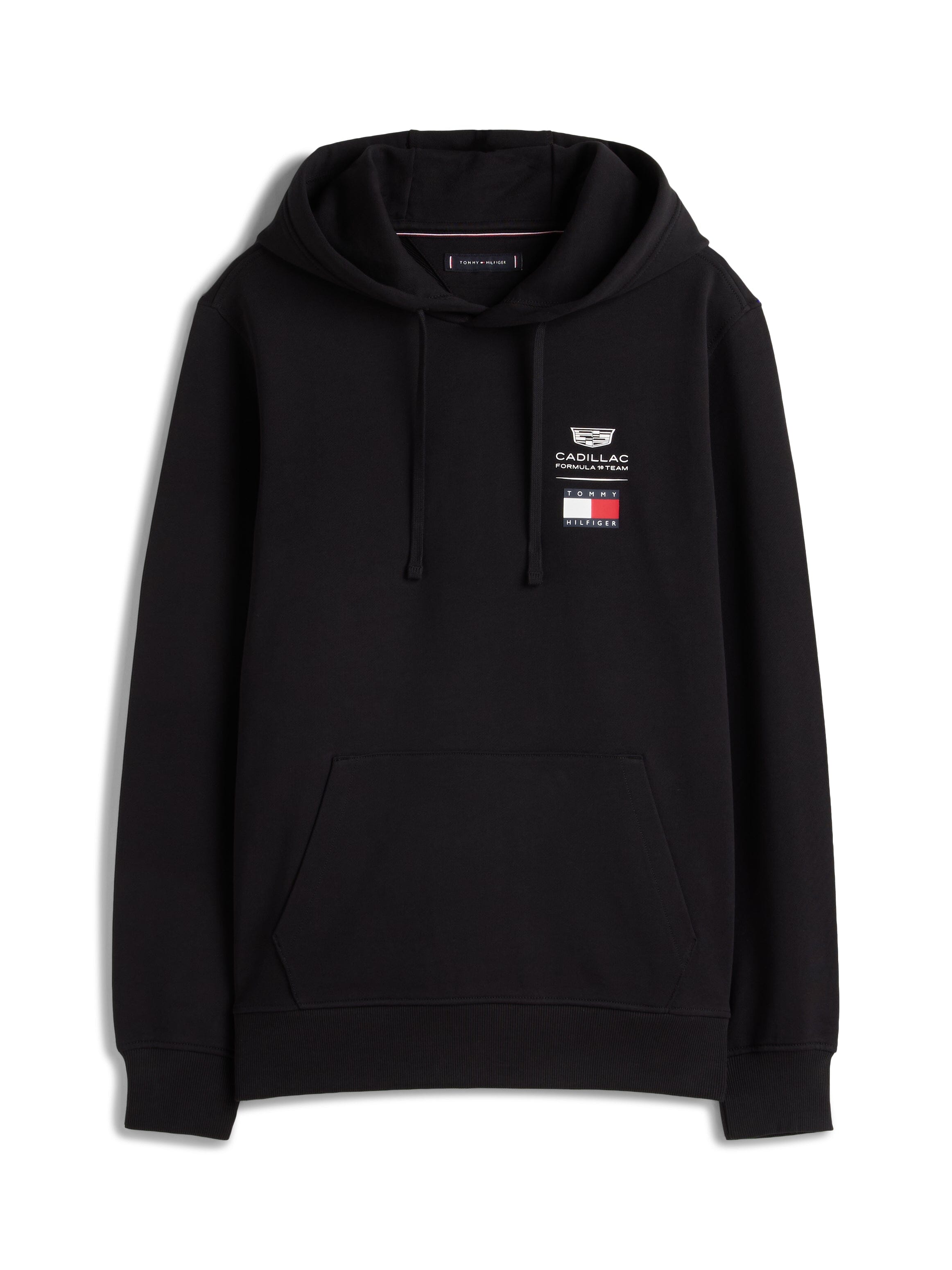 Cadillac F1 Small Shield Logo Hoodie - Black Hoodies Cadillac F1