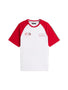 Cadillac F1 Racing Varsity Raglan T-Shirt - White T-shirts Cadillac F1
