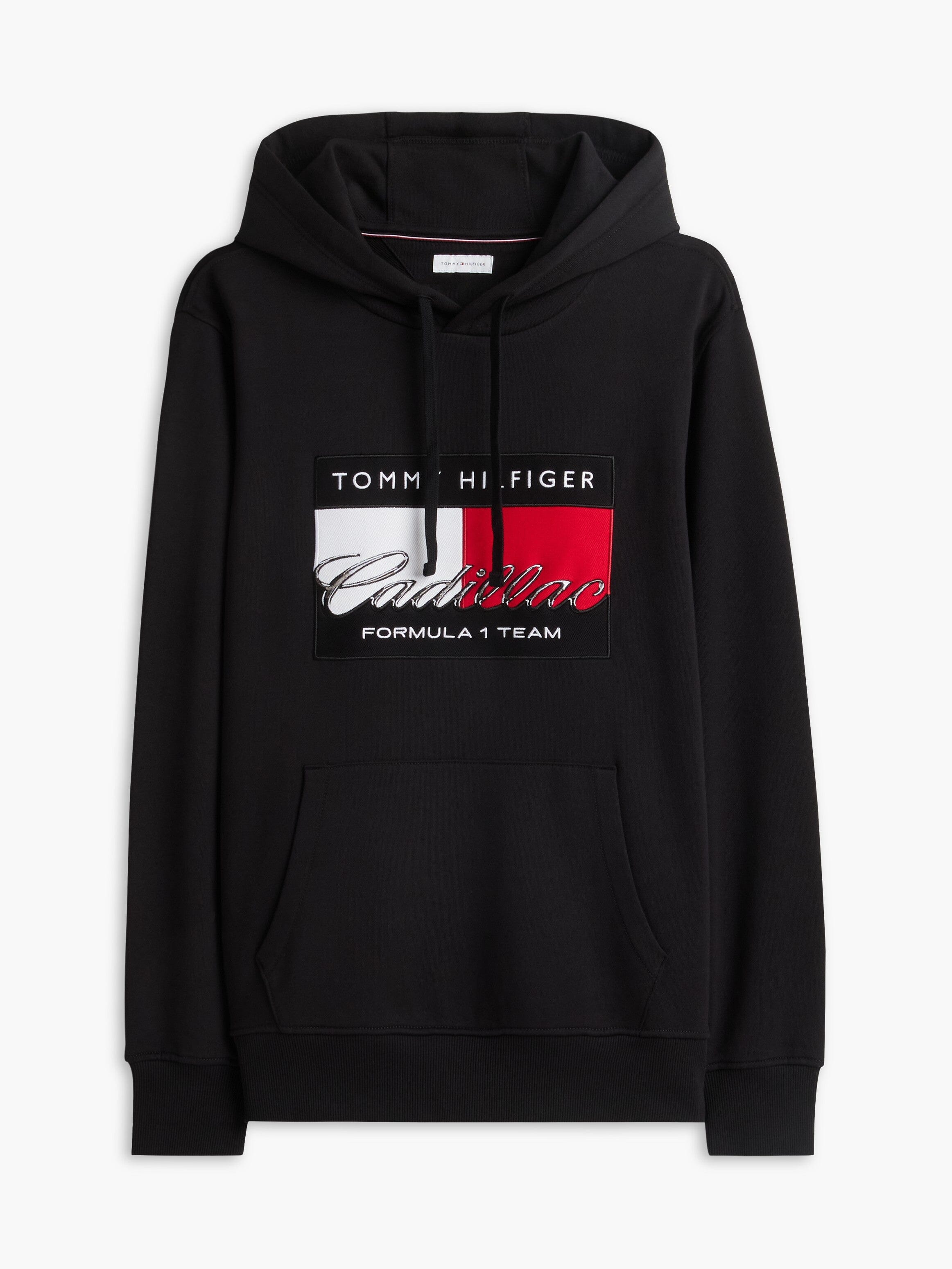 Cadillac F1 Racing Graphic Flag Hoodie - Black Hoodies Cadillac F1