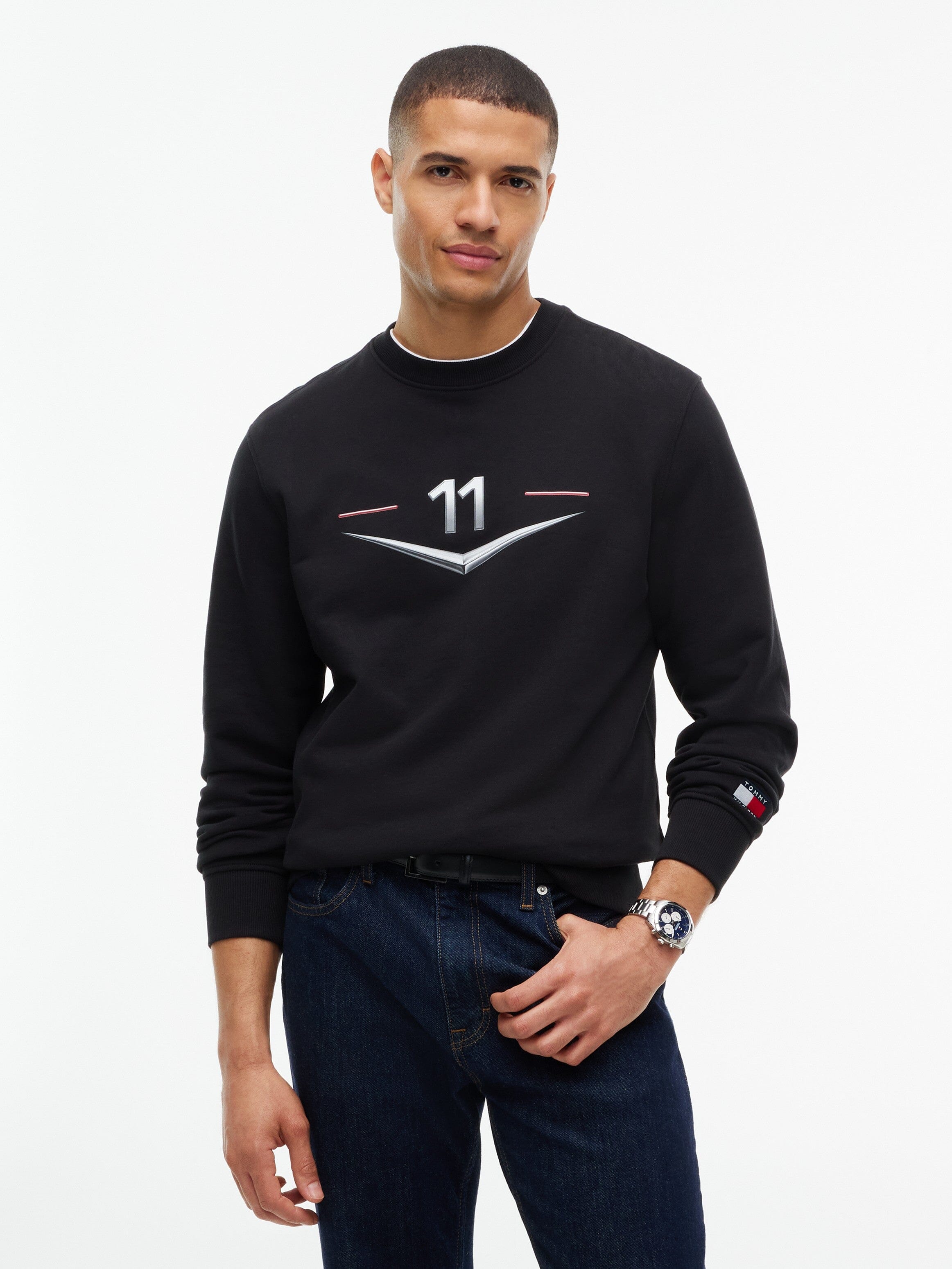 Cadillac F1 Racing Chevron Sergio "Checo" Perez Sweatshirt - Black Sweatshirt Cadillac F1