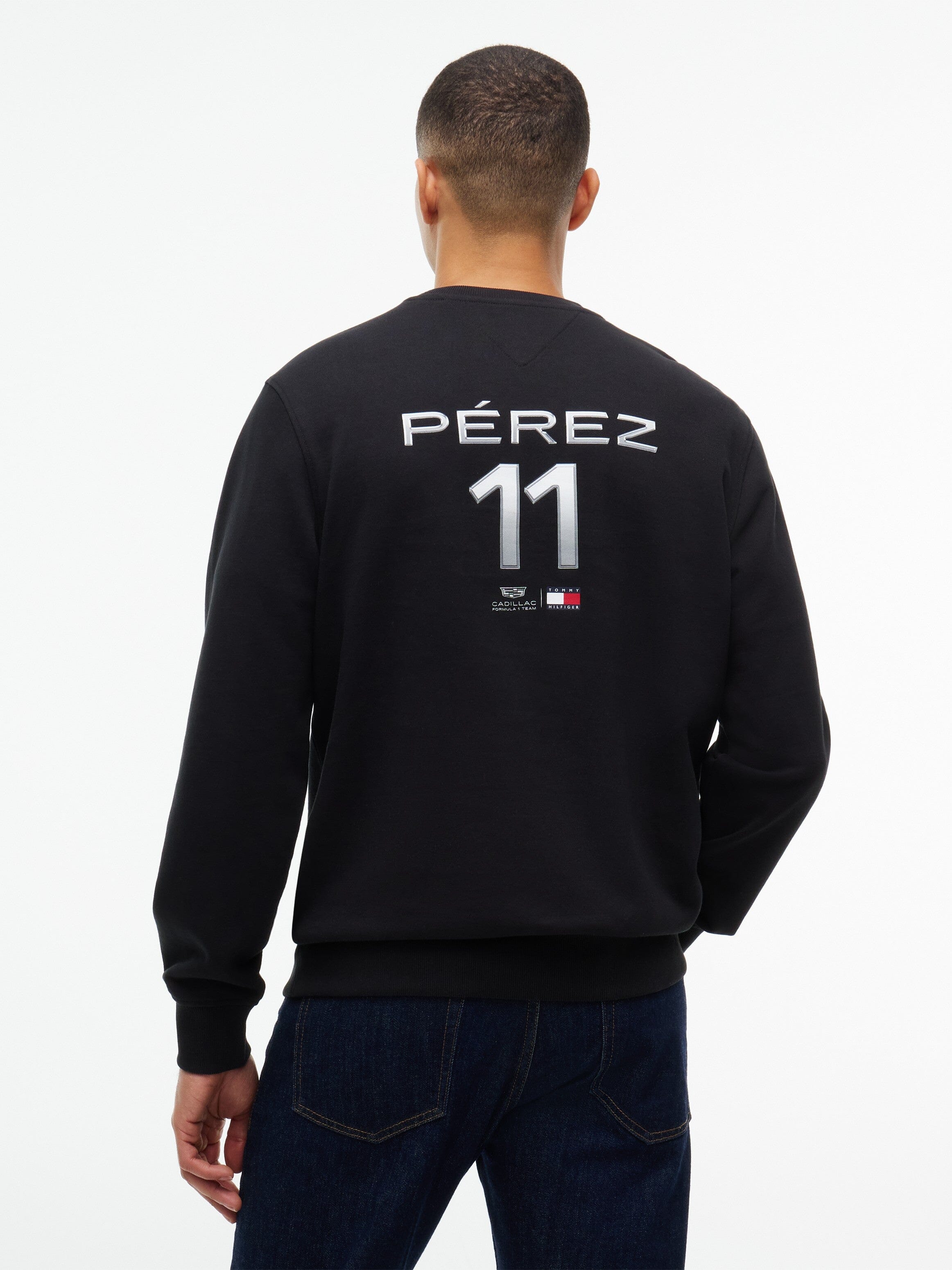 Cadillac F1 Racing Chevron Sergio "Checo" Perez Sweatshirt - Black Sweatshirt Cadillac F1