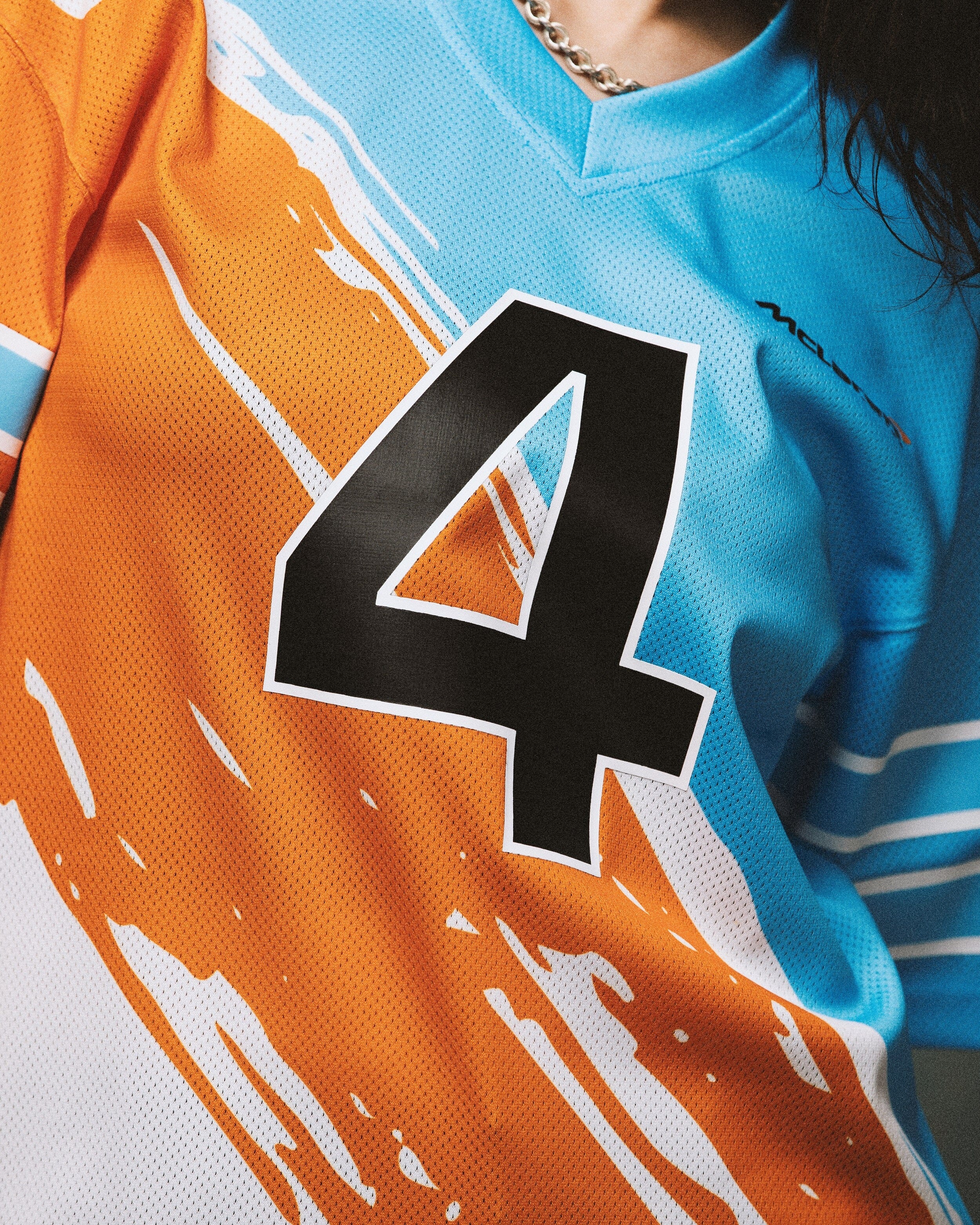 McLaren Racing F1 Special Edition Miami GP Lando Norris Mitchell & Ness Paintbrush Jersey Jersey McLaren-Castore