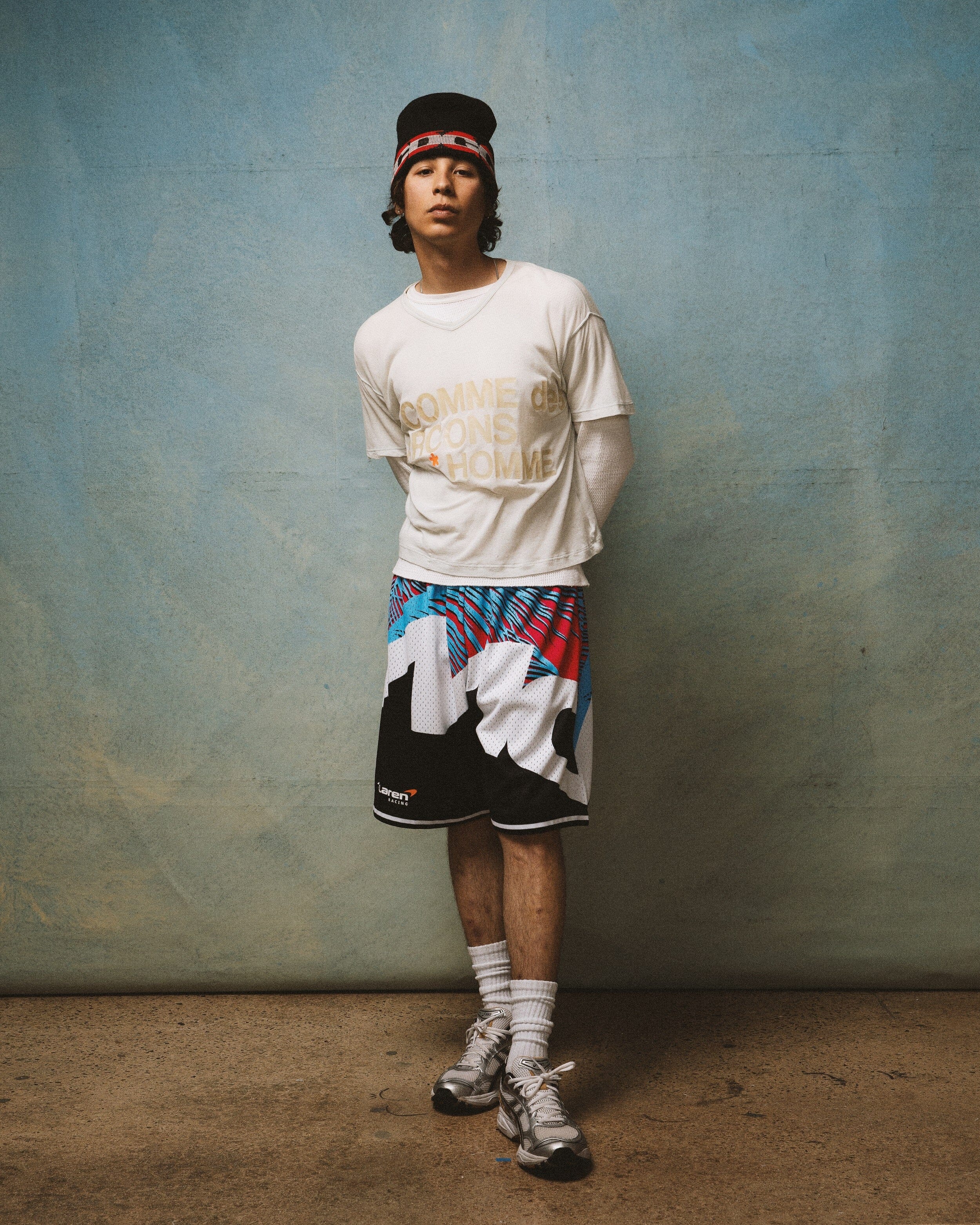 McLaren Racing F1 Special Edition Miami GP Mitchell & Ness Mesh Shorts Shorts McLaren-Castore S Big Face