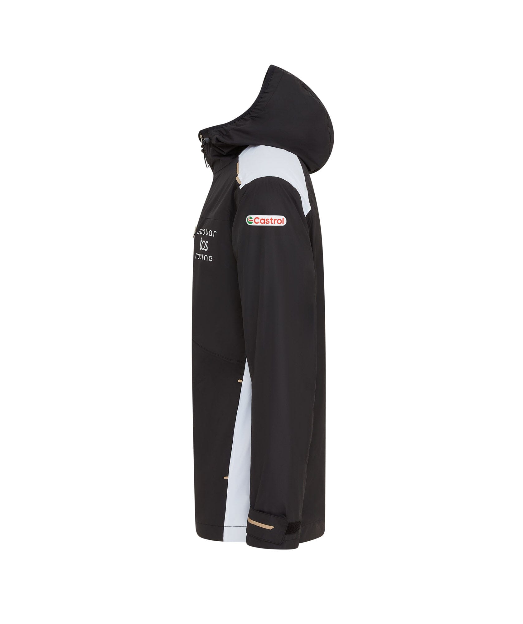 Jaguar Formula E S12 x Reflo Men's Replica Rain Jacket - Black Jackets Jaguar Formula E