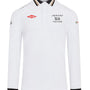 Jaguar Formula E S12 x Reflo Men's Replica Long Sleeve Polo Shirt - White Polos Jaguar Formula E