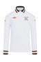 Jaguar Formula E S12 x Reflo Men's Replica Long Sleeve Polo Shirt - White Polos Jaguar Formula E
