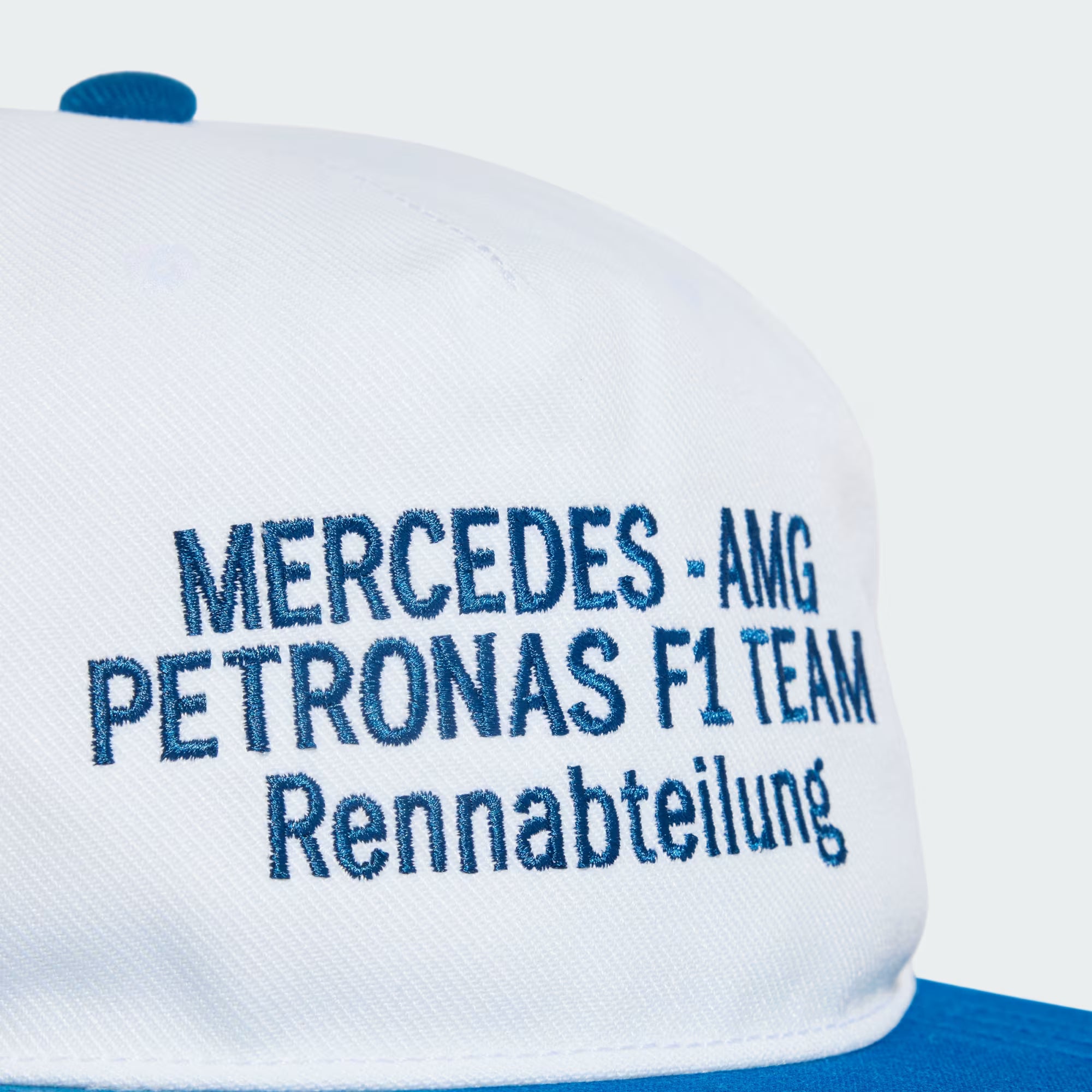 Mercedes - AMG Petronas F1 Special Edition Silverstone Blue Wonder Team Hat - White Hats Mercedes AMG Petronas
