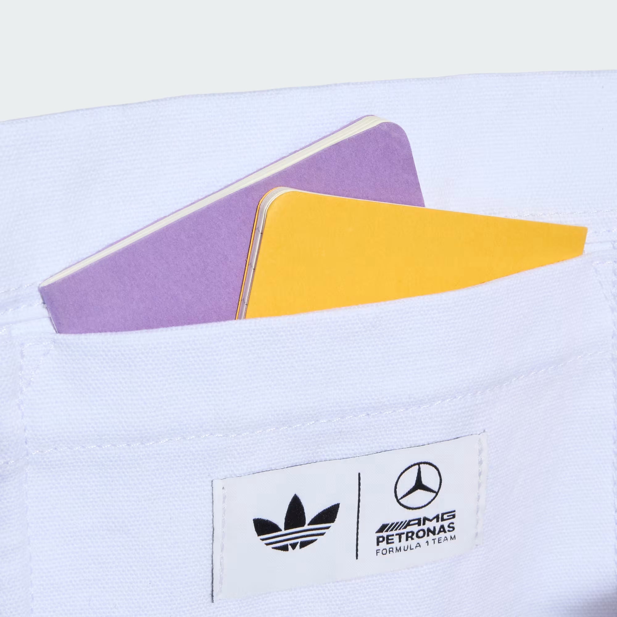 Mercedes - AMG Petronas F1 Special Edition Silverstone Blue Wonder Tote Bag - White Bags Mercedes AMG Petronas