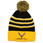 Corvette Racing Beanie with Pom - Yellow Hats Corvette
