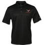 Corvette Racing Apollo Polo Shirt - Black Polos Corvette