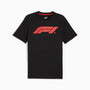 Formula 1 Tech Puma Essentials Motorsport Logo T-Shirt - Black T-shirts Formula 1