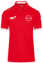 Nissan Formula E S12 x Reflo Men's Replica Polo Shirt - Red Polos Nissan Formula E