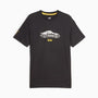 Porsche Legacy Puma Men's Motorsport T-Shirt - Black/Blue T-shirts Porsche S Black