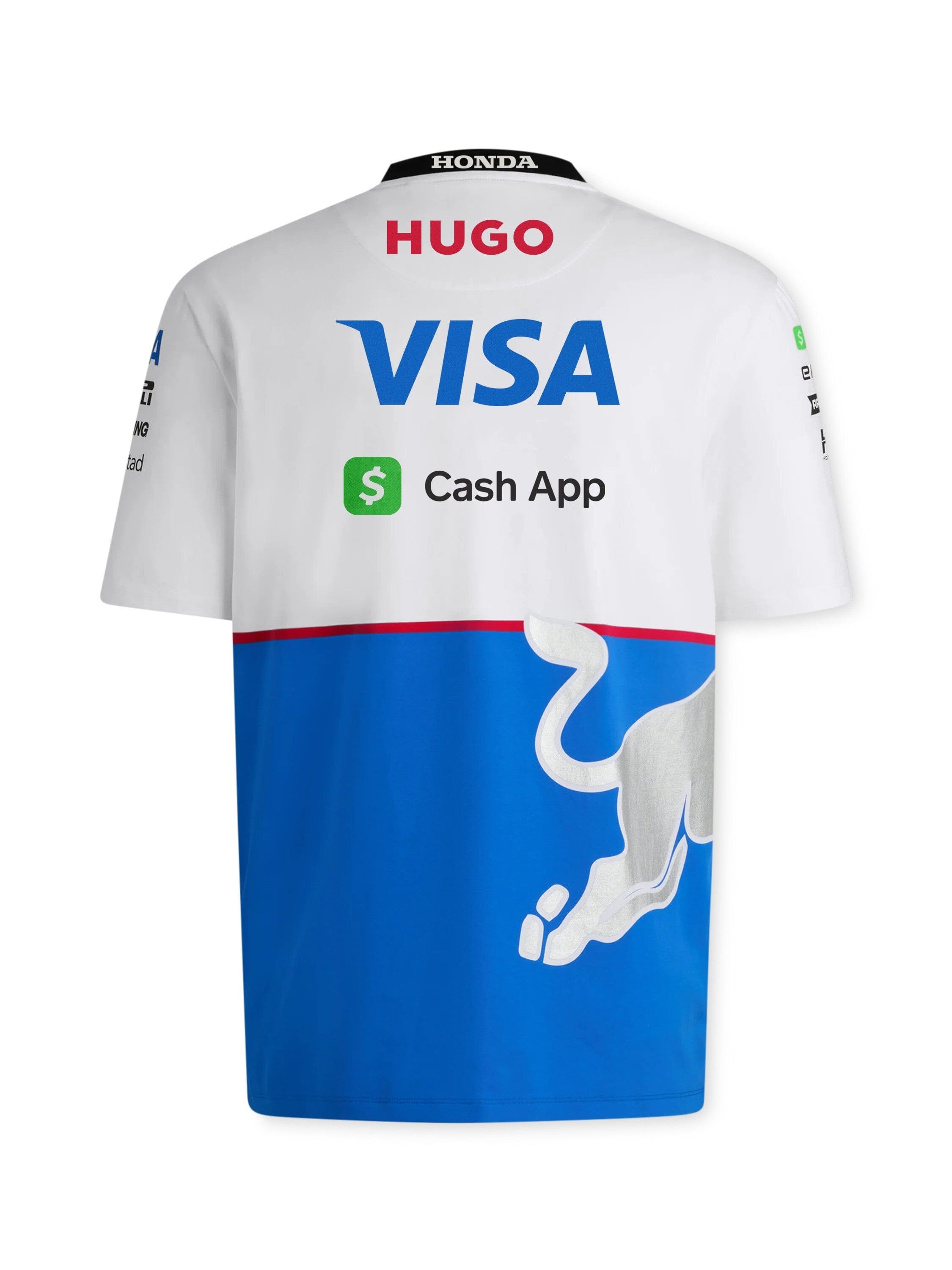 Visa Cash App RB F1 2024 Men's Team T-Shirt - White T-shirts Visa Cash App RB
