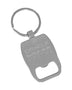Red Bull Racing F1 Bottle Opener Keychain- Silver Keyrings Red Bull Racing