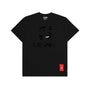 Ayrton Senna F1 Relaxed Fit Logo T-Shirt - Black/Red T-shirts Ayrton Senna XS Black