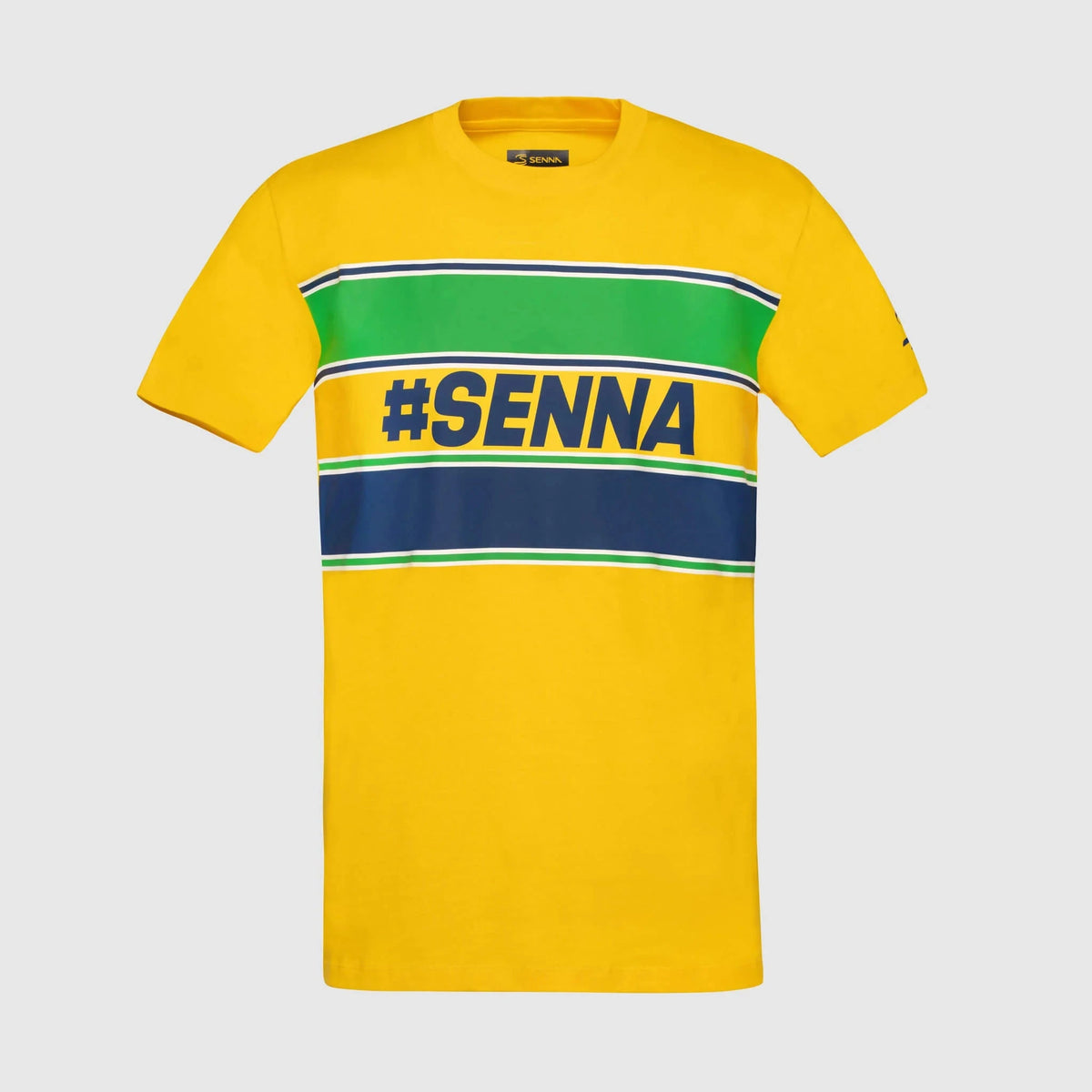 シャンプー Ayrton Senna Ayrton Senna F1 Men's #Senna T-Shirt - Blue/Yellow/White – CMC