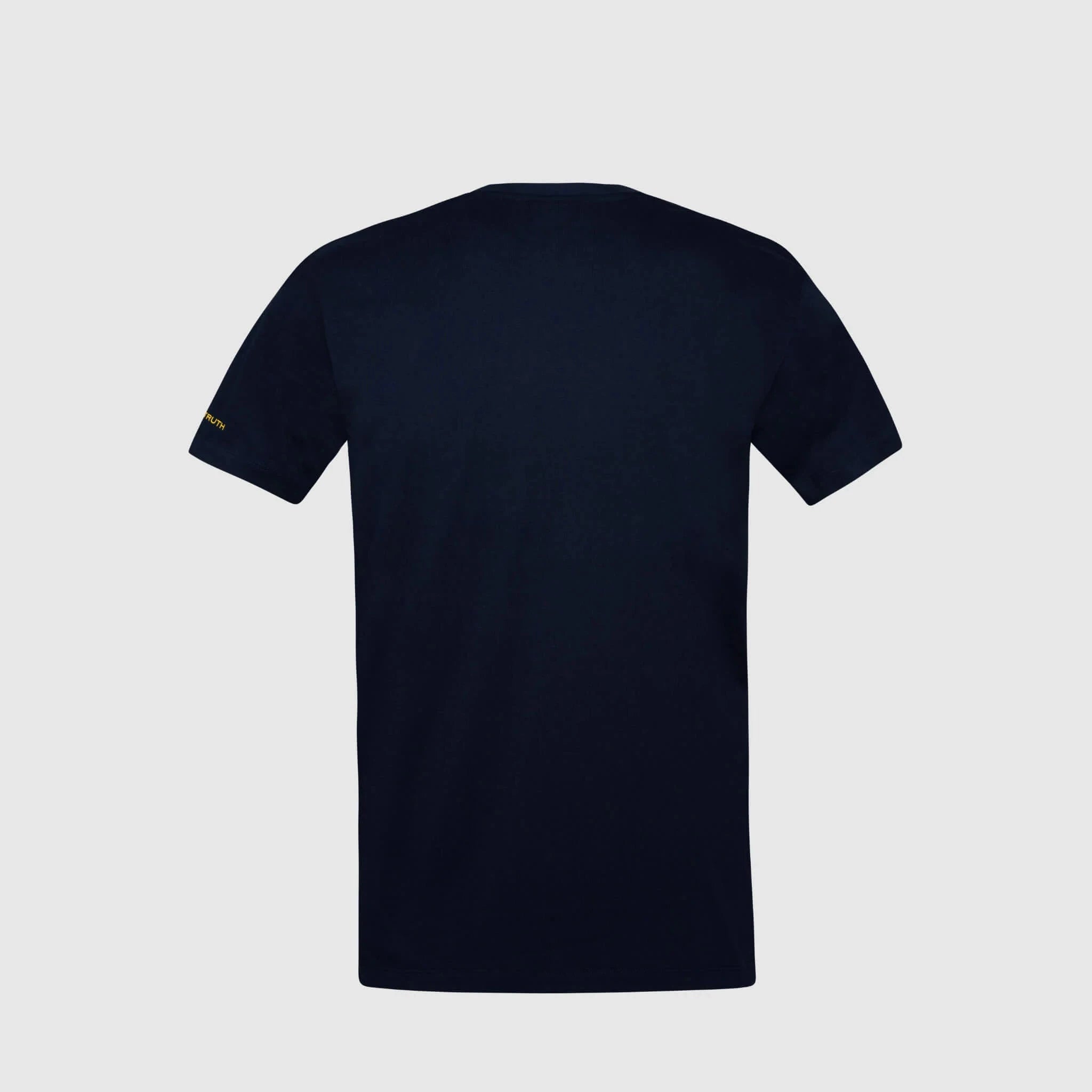 Ayrton Senna F1 Men's Legacy Logo T-Shirt - Navy/White/Gray Marble T-shirts Ayrton Senna