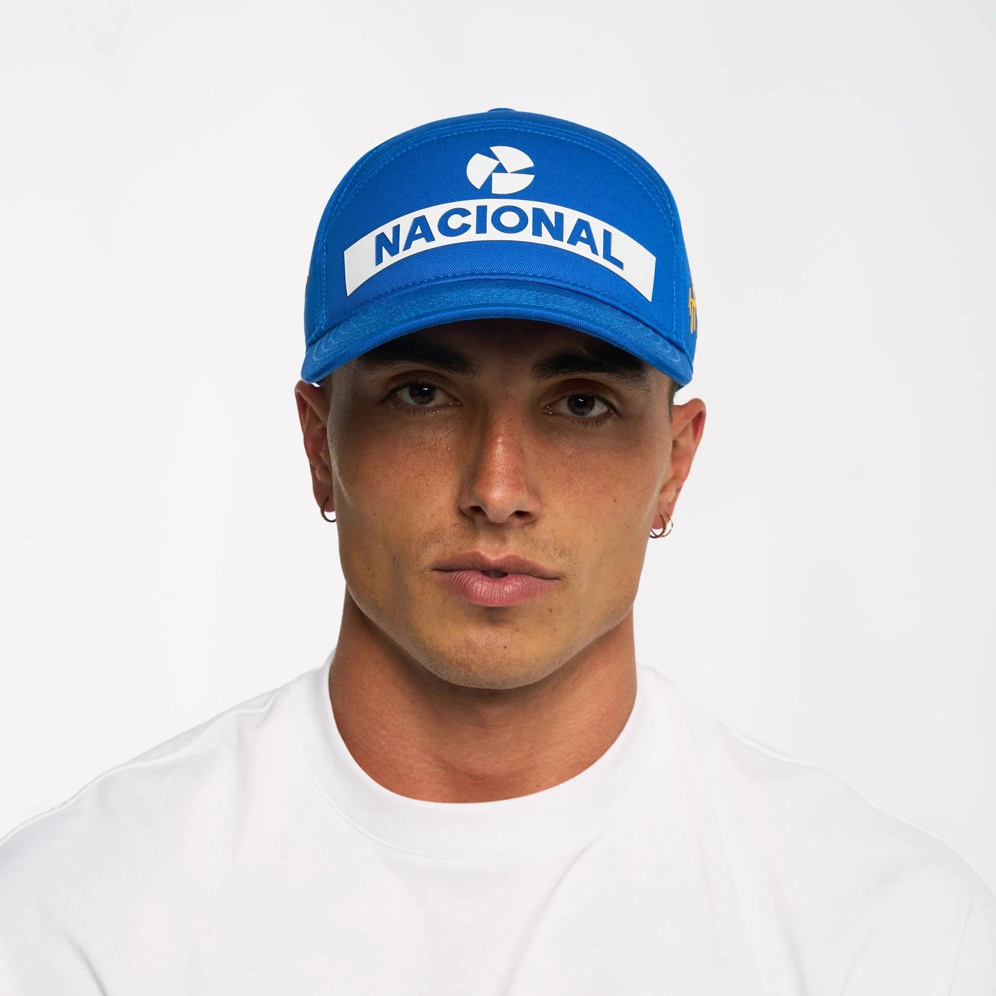 Ayrton Senna F1 Nacional Replica Baseball Hat - Blue Hats Ayrton Senna