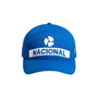 Ayrton Senna F1 Nacional Replica Baseball Hat - Blue Hats Ayrton Senna