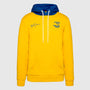 Ayrton Senna F1 Seek Your Truth Circle Hoodie - Gray Marle/Yellow Hoodies Ayrton Senna XS Yellow