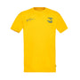 Ayrton Senna F1 Seek Your Truth Circle T-Shirt - White/Yellow T-shirts Ayrton Senna XS Yellow