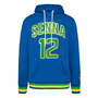 Ayrton Senna F1 Collegiate Hoodie - Blue/Green Hoodies Ayrton Senna
