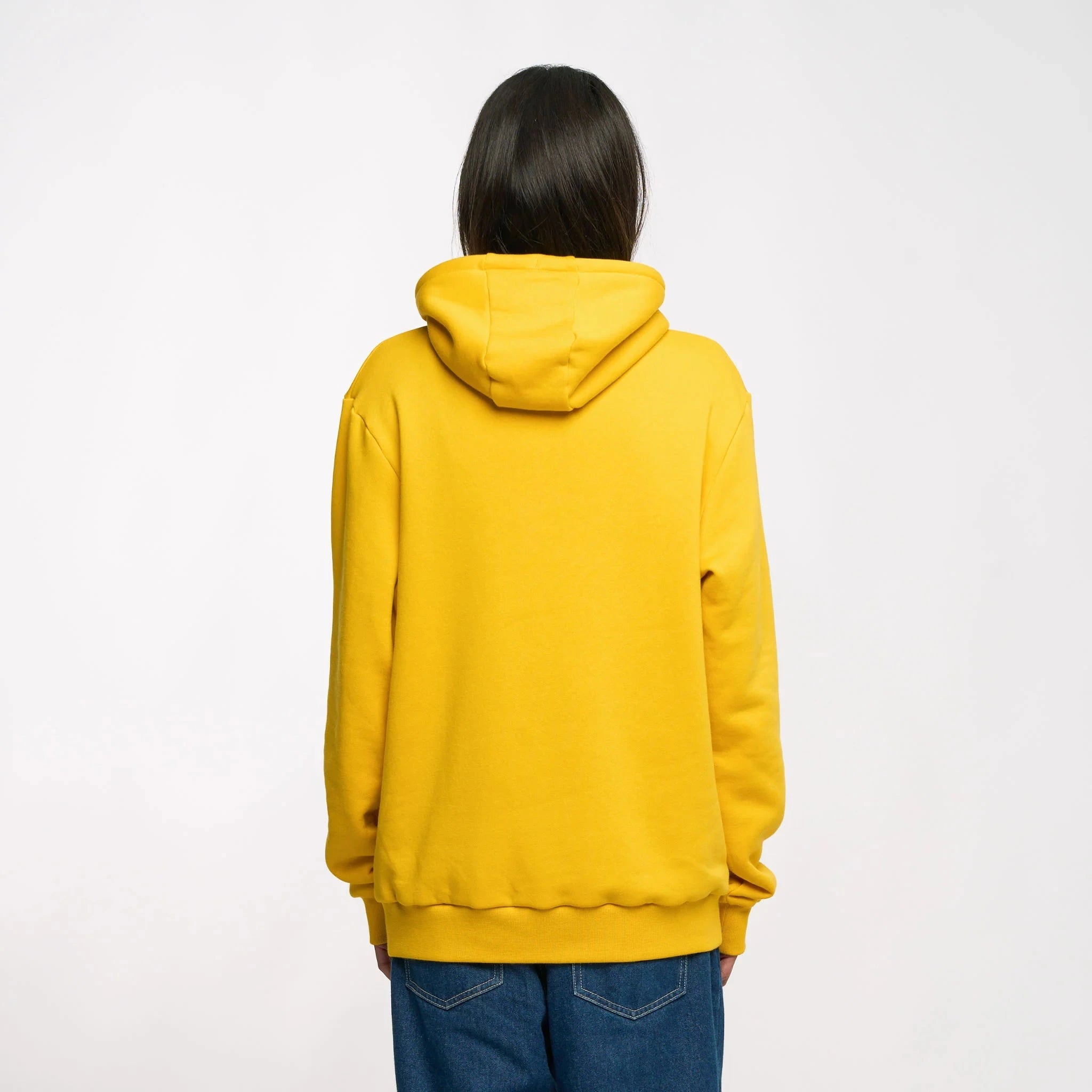 Ayrton Senna F1 Stripe Pullover Hoodie - White/Yellow Hoodies Ayrton Senna