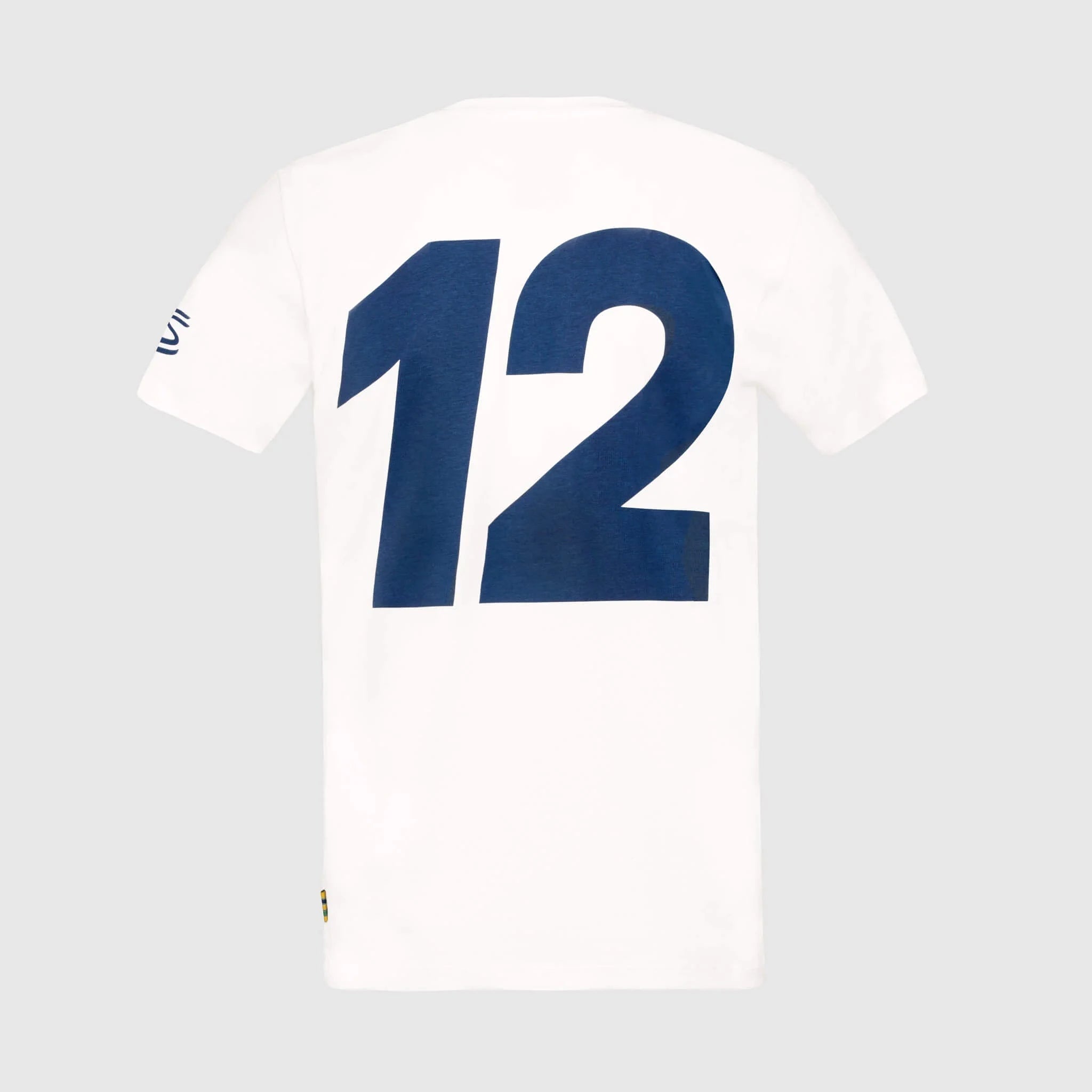 Ayrton Senna F1 Men's #Senna T-Shirt - Blue/Yellow/White T-shirts Ayrton Senna