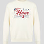 Haas Racing F1 USA Flag Sweatshirt - Egret