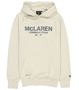 McLaren F1 x New Era Washed Logo Hoodie - Stone/Black/Taupe Hoodies McLaren-Castore XS Beige