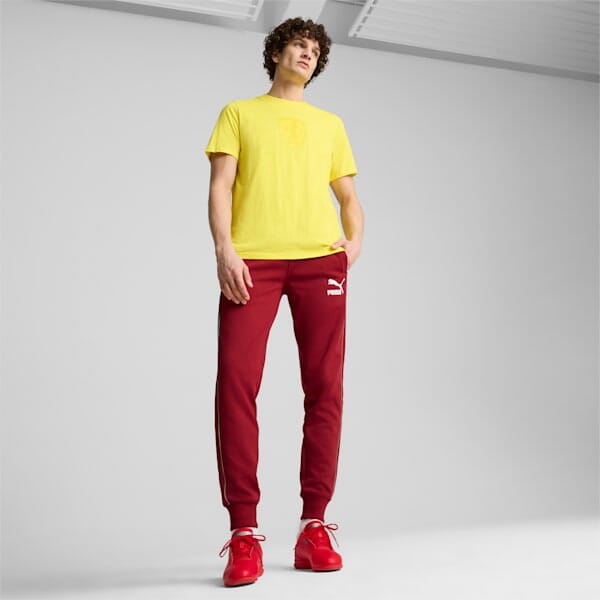 Scuderia Ferrari F1 Puma Race Graphic T-Shirt - Yellow T-shirts Scuderia Ferrari