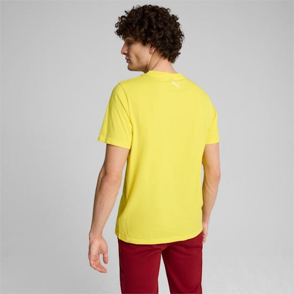 Scuderia Ferrari F1 Puma Race Graphic T-Shirt - Yellow T-shirts Scuderia Ferrari