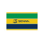 Ayrton Senna Flag - Navy Flag Ayrton Senna
