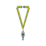 Ayrton Senna F1 Lanyard - Navy/Yellow Lanyard Ayrton Senna