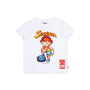 Ayrton Senna F1 Kids Senninha Figure T-Shirt - Youth White T-shirts Ayrton Senna