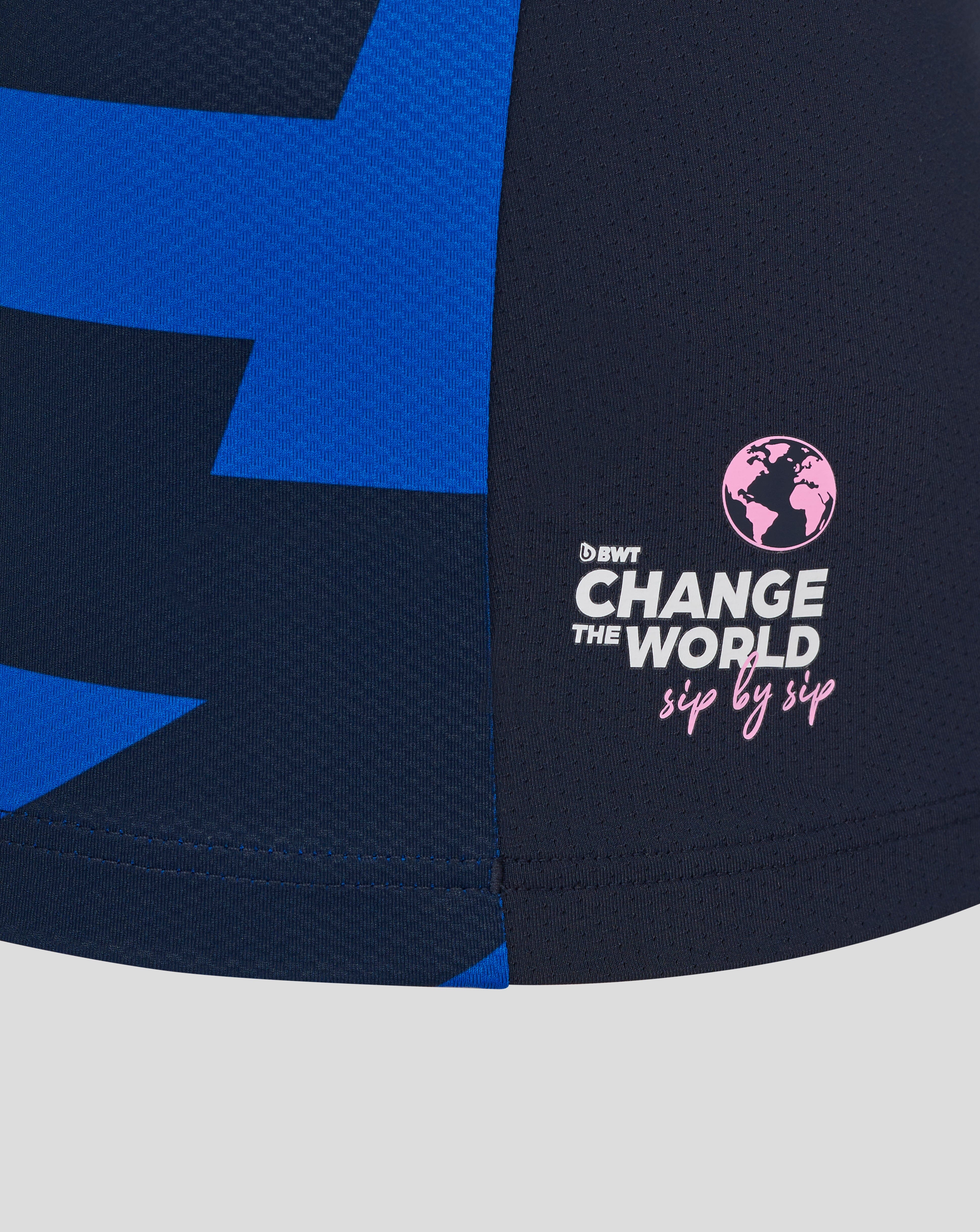 Alpine Racing F1 2025 Women's Pierre Gasly Team T-Shirt - Navy T-shirts Alpine
