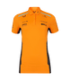 McLaren F1 2024 Women's Team Polo Shirt - Papaya Polos McLaren-Castore