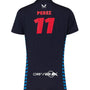 Red Bull Racing F1 Women's 2024 Sergio "Checo" Perez Team T-Shirt- Navy T-shirts Red Bull Racing