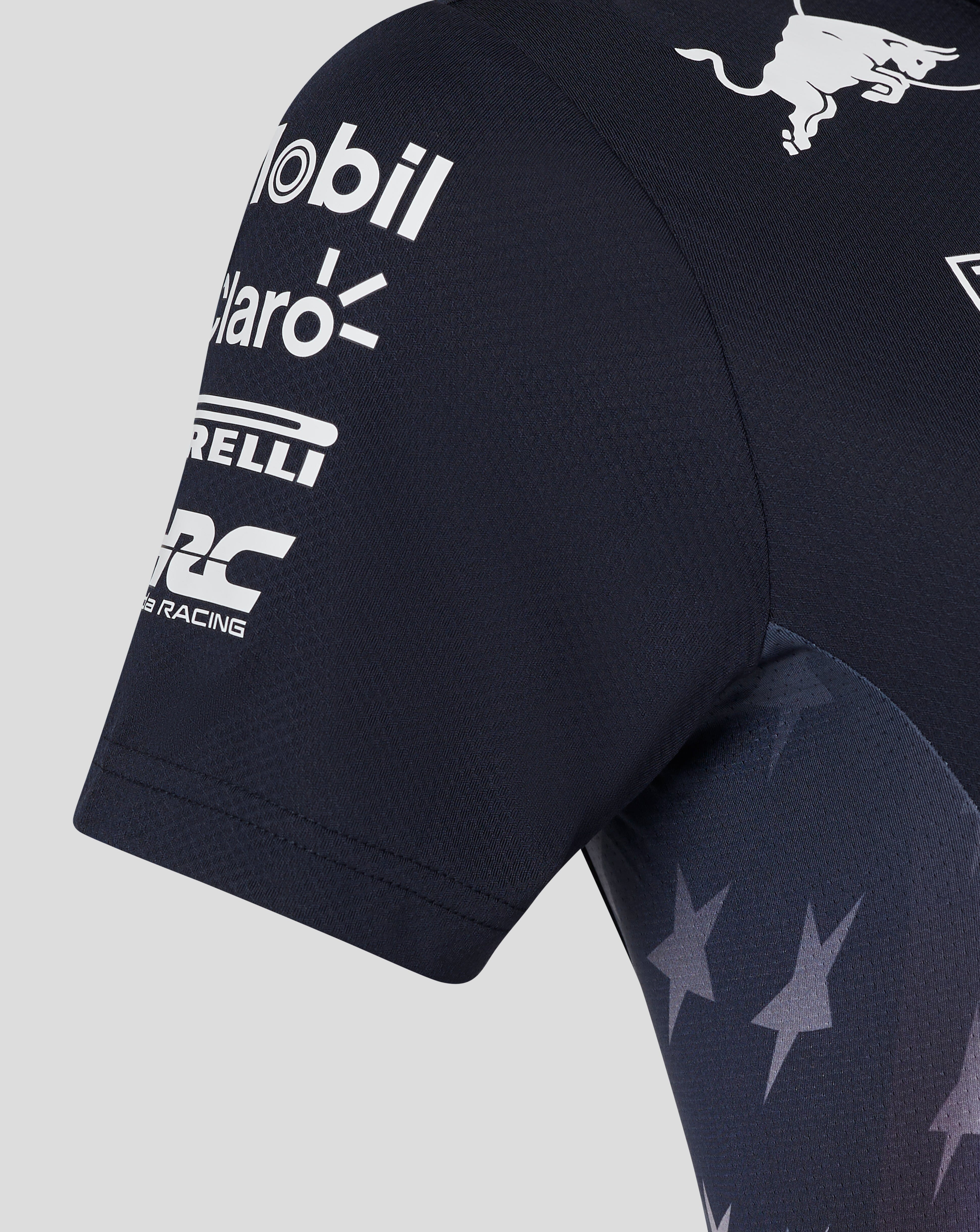 Red Bull Racing F1 Women's 2024 Special Edition America Race Team Polo Shirt- Navy Polos Red Bull Racing