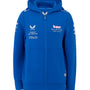 Alpine Racing F1 2025 Kids Team Full Zip Hoodie - Blue Hoodies Alpine
