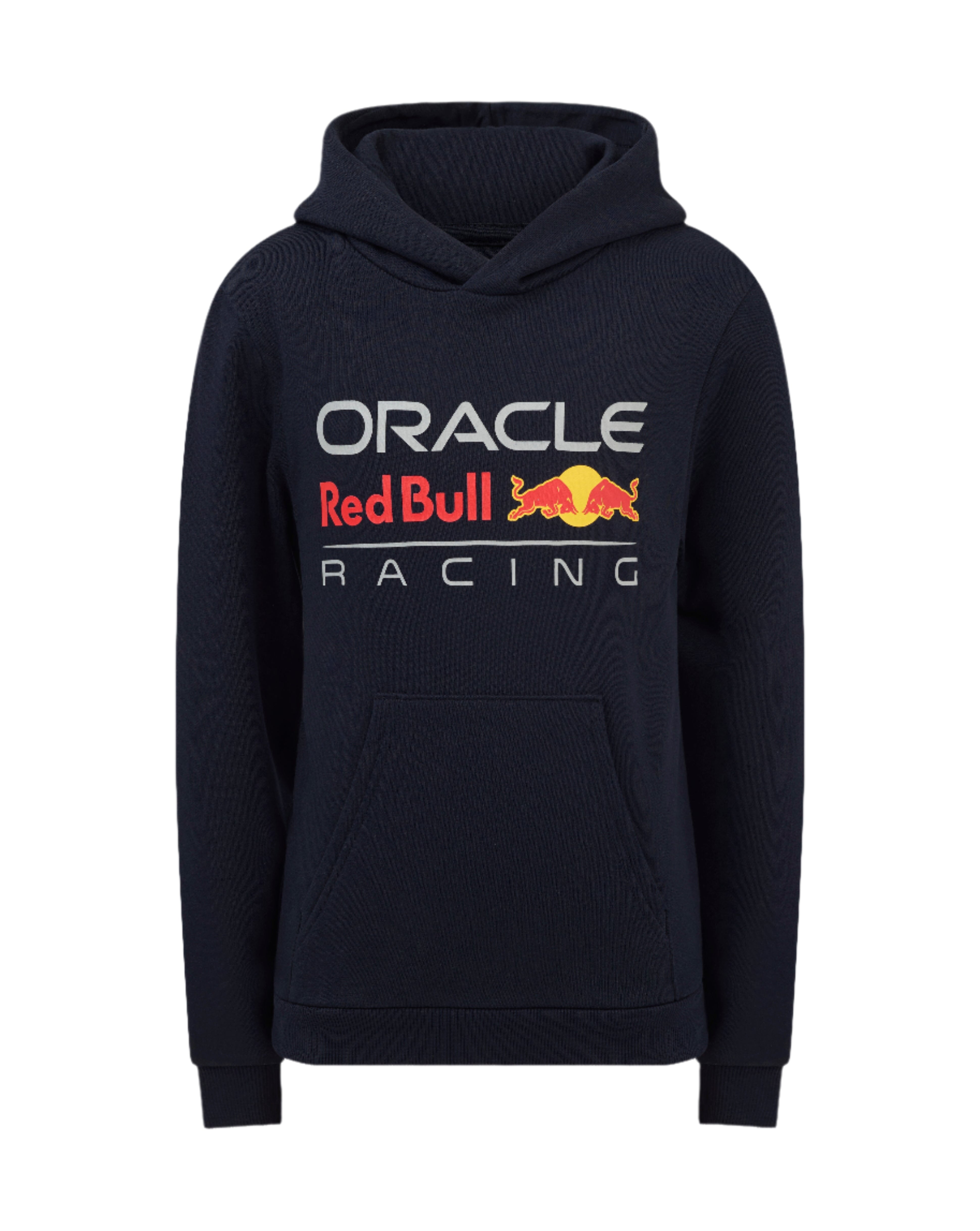 Red Bull Racing F1 Kid's Large Logo Hoodie - Youth Navy Hoodies Red Bull Racing