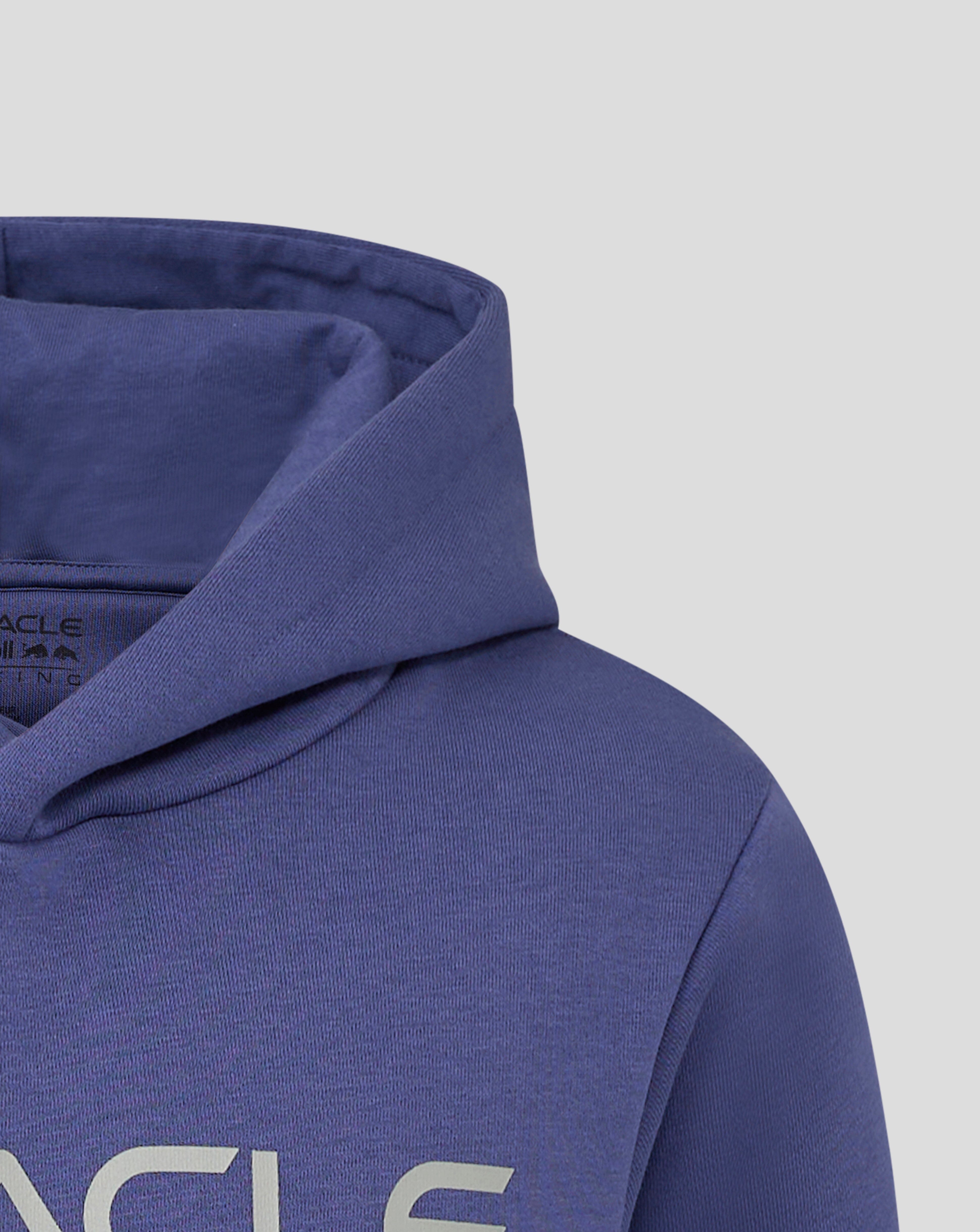 Red Bull Racing F1 Kid's Large Logo Hoodie - Youth Navy/Blue/Gray Hoodies Red Bull Racing
