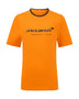 McLaren F1 Kids Core Essentials Logo T-Shirt - Youth White/Papaya/Black T-shirts McLaren-Castore S Orange