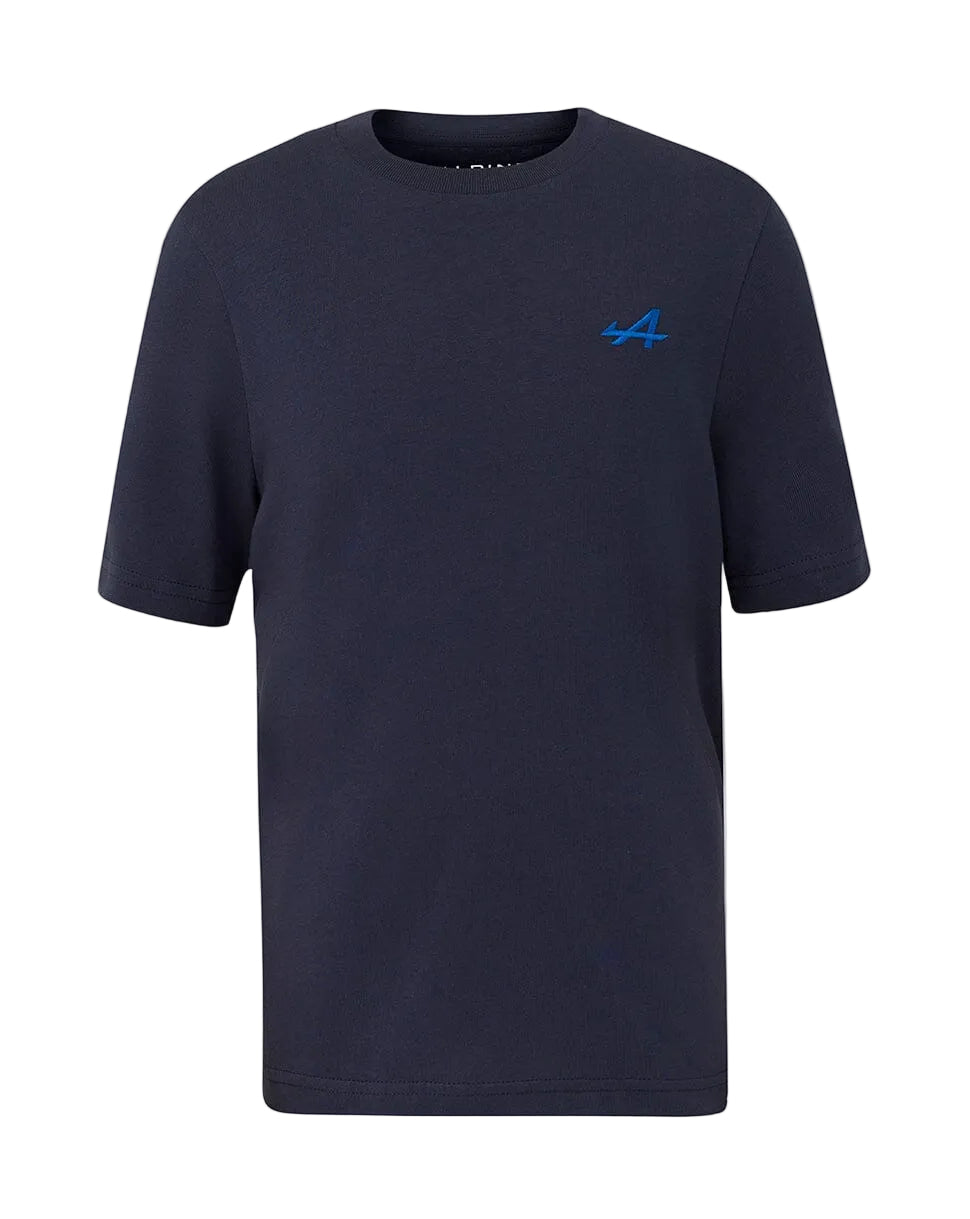 Alpine Racing F1 Kids Regular Fit T-Shirt - Youth Navy