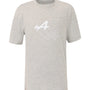 Alpine Racing F1 Kids 'A' Graphic T-Shirt - Youth Grey